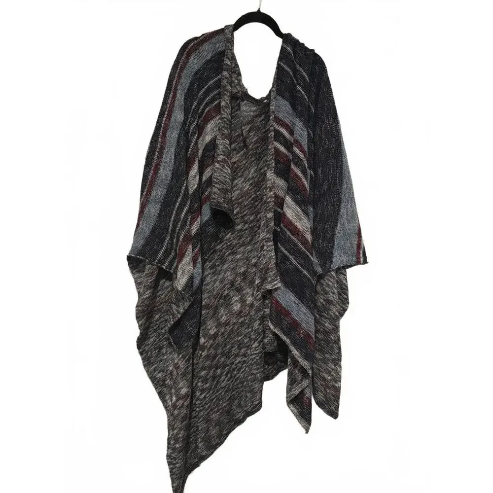 Free People women's knit‎ sleeveless boho hippie cardigan sz S #1497